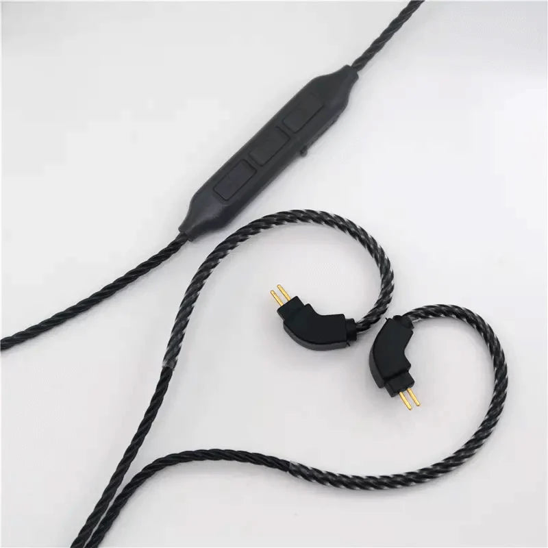 2-Pin Bluetooth cable with in-line microphone
