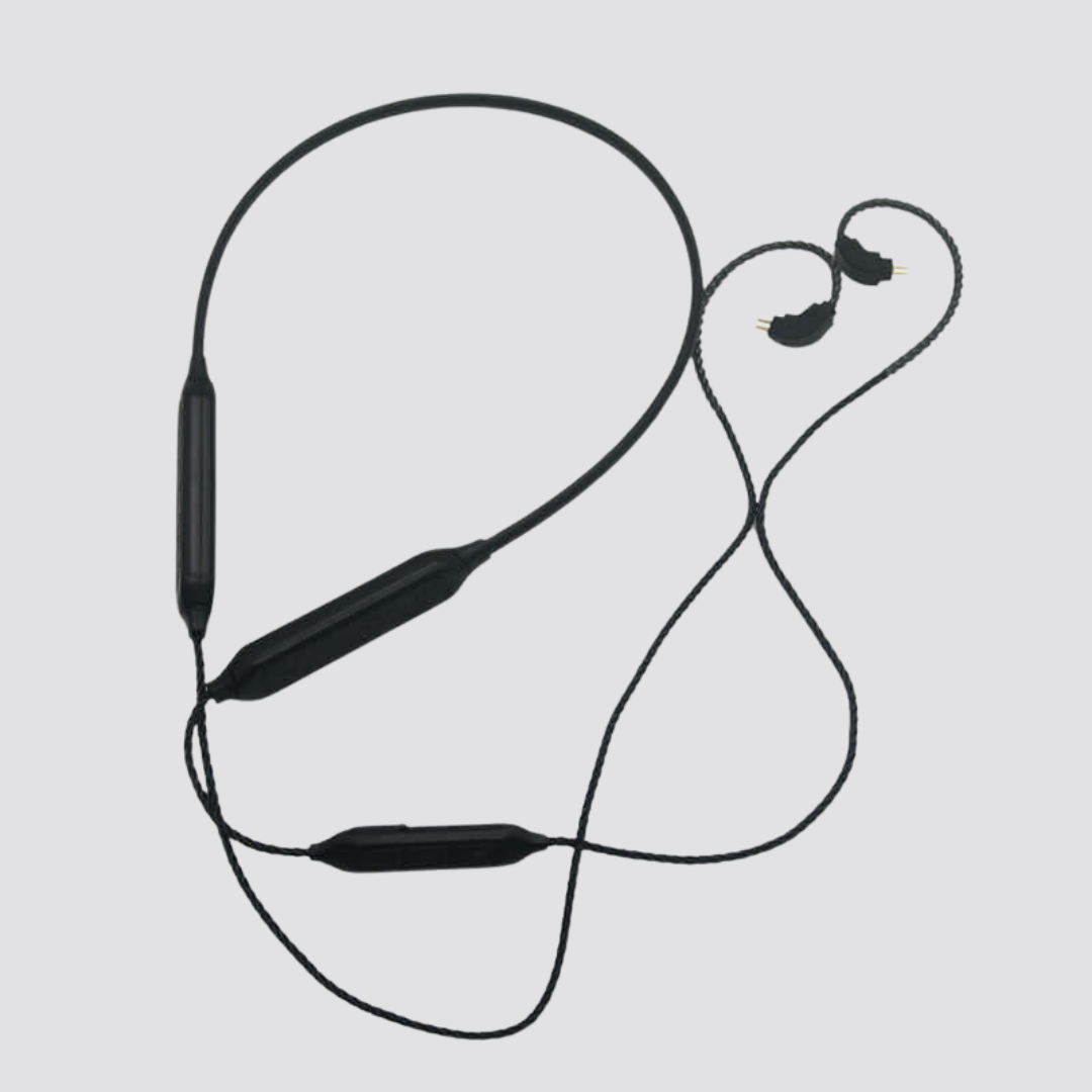 2-Pin Bluetooth cable with in-line microphone