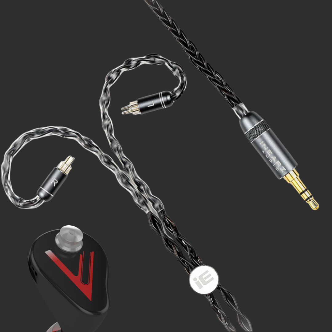 Elite 2-polige Vusion Audiokabel AUX 1,2 Meter