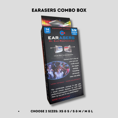 Earasers Muziek oordopjes