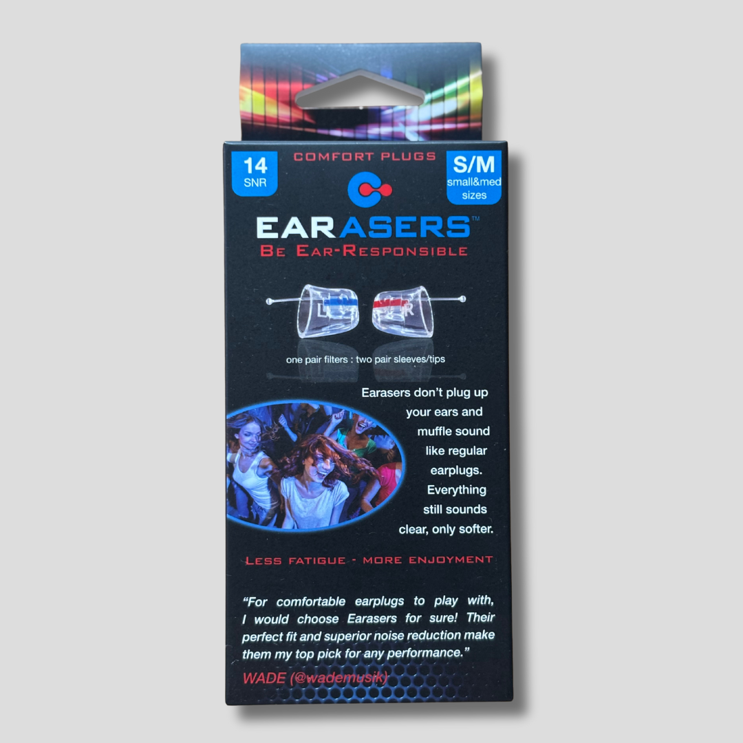 Earasers Muziek oordopjes