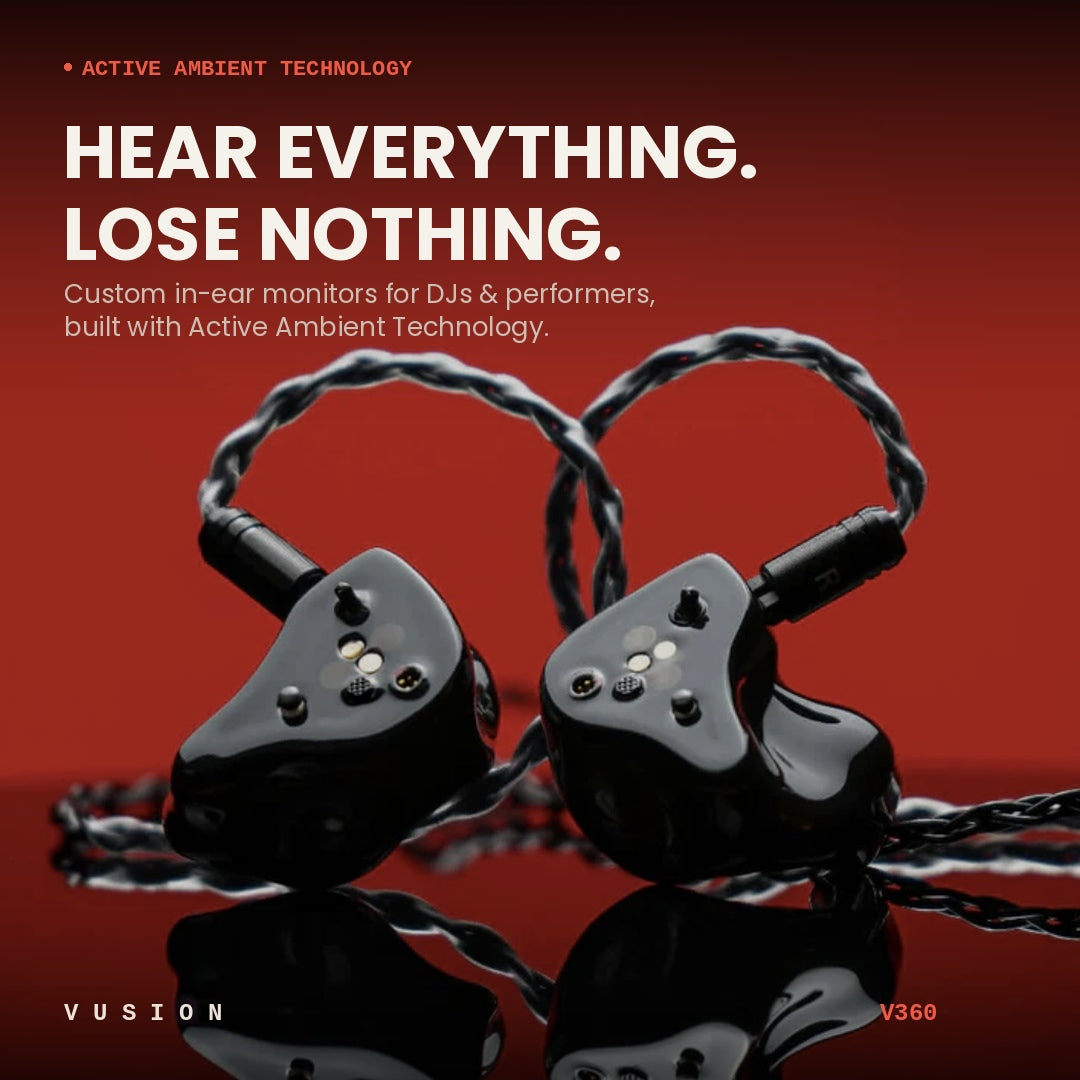 Vusion V360 DJ IEM | 3 Drivers
